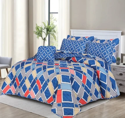 Cotton Comforter Set 7Pcs Design SFC694
