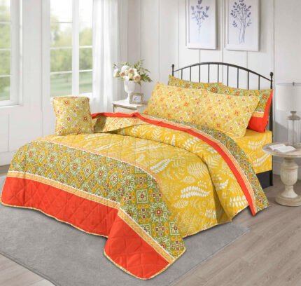 Cotton Comforter Set 7Pcs Design SFC628