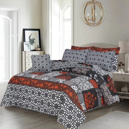 Cotton Comforter Set 7Pcs Design SFC634