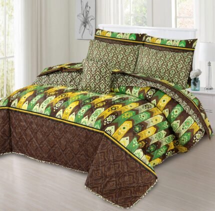 Cotton Comforter Set 7Pcs Design SFC672