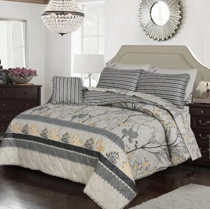 Cotton Comforter Set 7Pcs Design SFC686